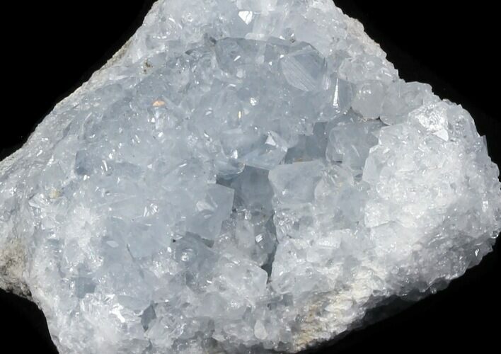 Blue Celestine (Celestite) Crystal Geode - Madagascar #31254